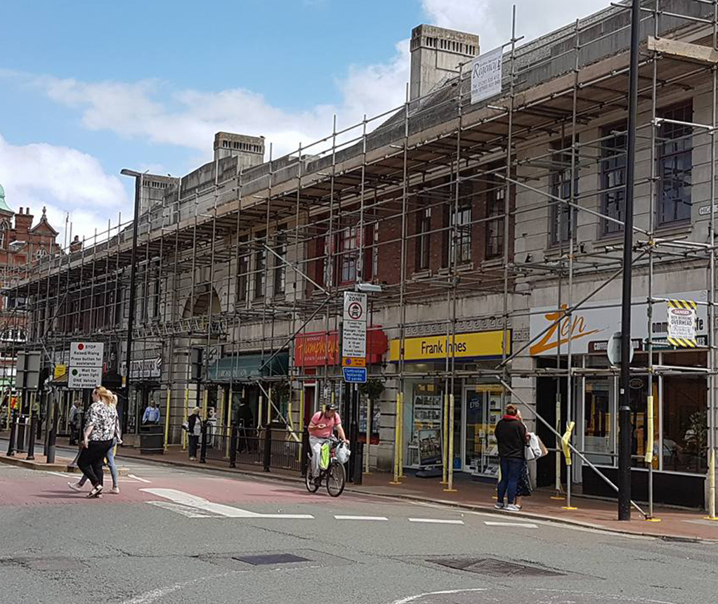 Commercial Scaffolding services in Tamworth