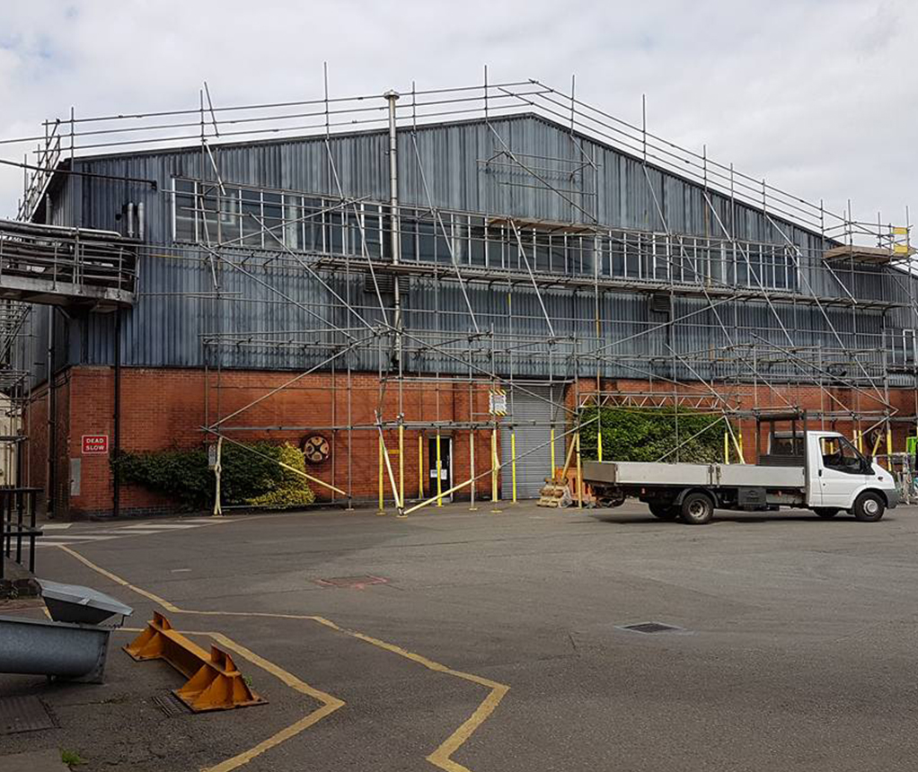 Industrial Scaffolding services in Tamworth