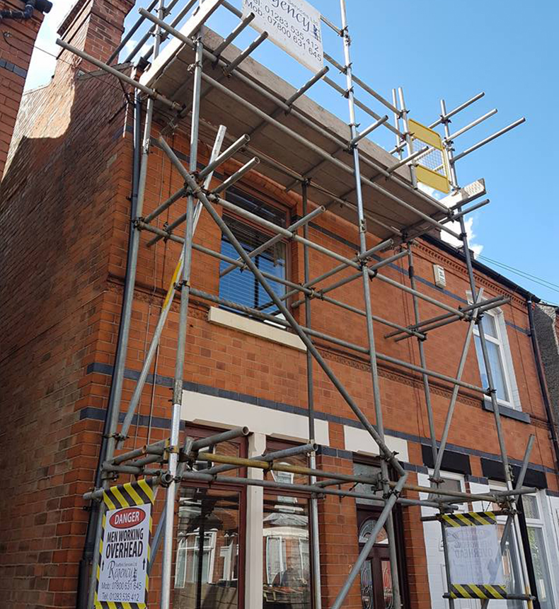 Scaffolding services in Stapenhill