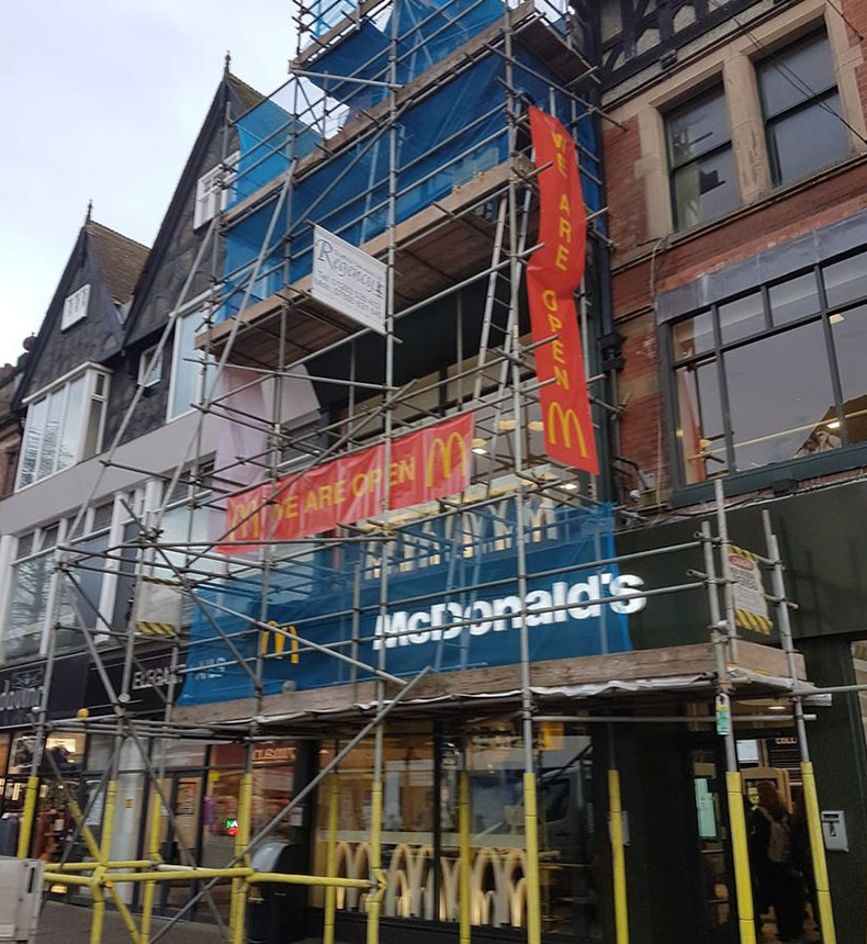 Scaffolding services in Tamworth