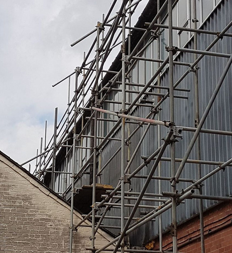 Scaffolding services in Tamworth